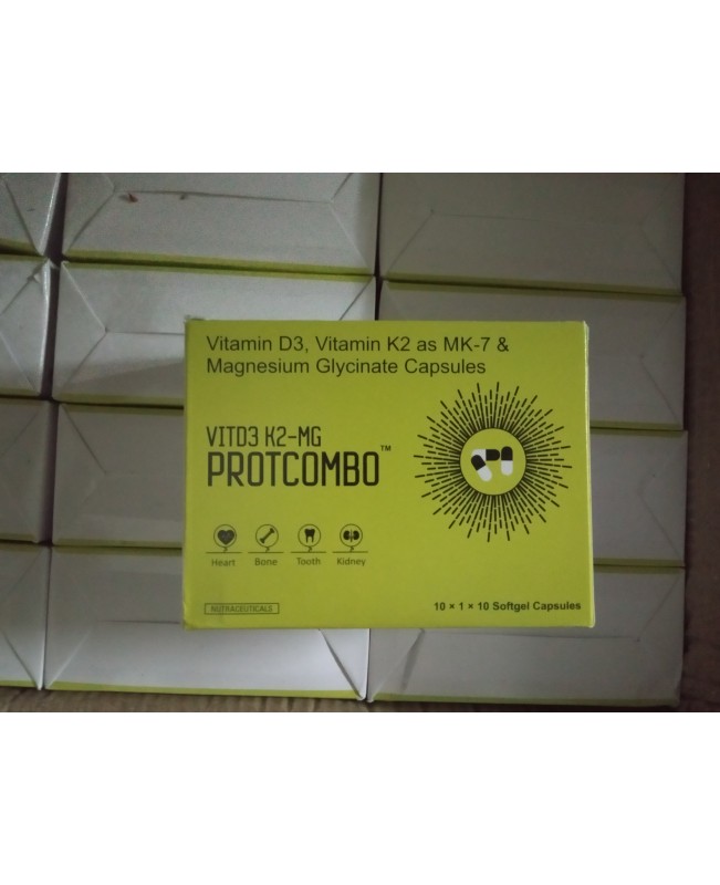 Vitamin D3 Protocol - Vit D3+Magnesium+MK7 - 30 days pacakage